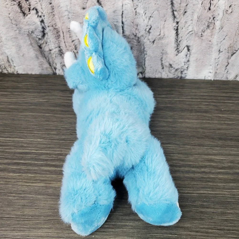 Little Miracles Blue TRICERATOPS DINOSAUR Stuffed Plush Toy Costco Soft 11